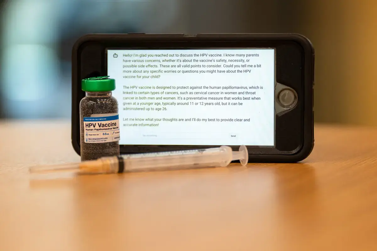 AI Chatbots Show Mixed Results in Vaccine Hesitancy Study